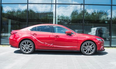 Тюнінгові дифузори бічних порогів Mazda 6 GJ Mk3 Fl фото