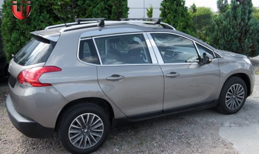 полированная окантовка боковых окон Peugeot 2008 фото