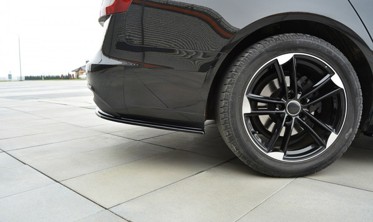 Бічні дифузори заднього бампера Audi A6 C7 Sedan/Avant фото