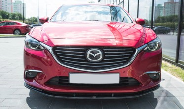 Накладка под передний бампер Mazda 6 GJ Mk3 послерестайл вер.1 фото