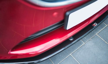 Накладка під передній бампер Mazda 6 GJ Mk3 післярестайл вер.1 фото