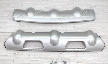 накладки на передний и задний бампер Nissan X-Trail (дорест.) фото