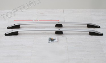 алюмінієві рейлінги на дах Subaru XV фото