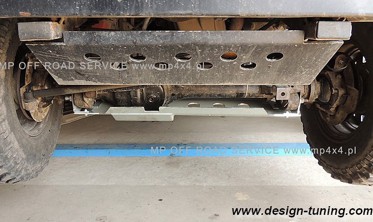 Большая передняя защита  Land Rover фото