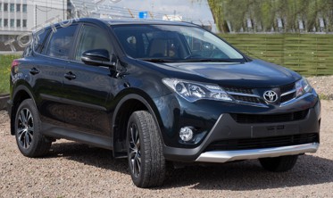 накладки під передні фари Toyota RAV4 фото