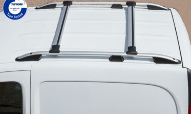 алюмінієві рейлінги на дах Subaru XV фото