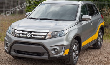 хром накладка на капот Suzuki Vitara II фото