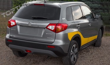 хром накладка на кришку багажника Suzuki Vitara II (верхня) фото