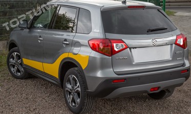 хром накладка на кришку багажника Suzuki Vitara II (верхня) фото