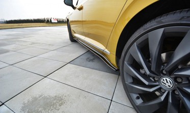 Тюнинговые накладки боковых порогов Volkswagen Arteon фото