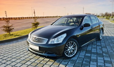 Дифузори на пороги Infiniti G37 Sedan фото