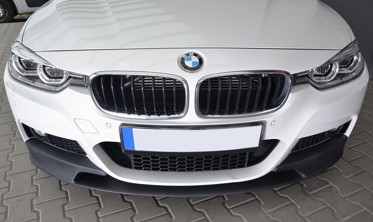 Дифузор переднього бампера BMW F30/F31 у стилі M-Performance фото