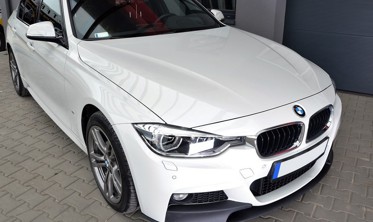 Дифузор переднього бампера BMW F30/F31 у стилі M-Performance фото