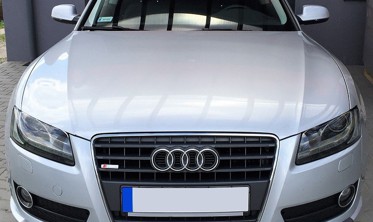 Накладка переднього бампера Audi A5 у стилі RS5 фото