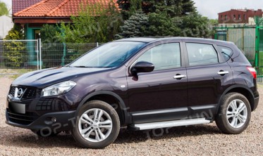 пороги (підніжки бічні) Nissan Qashqai фото
