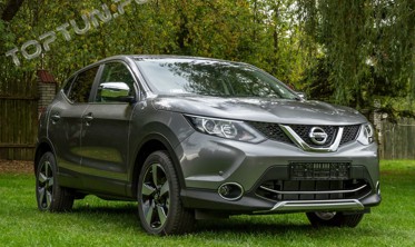 накладки на передній та задній бампер Nissan Qashqai з PDC фото