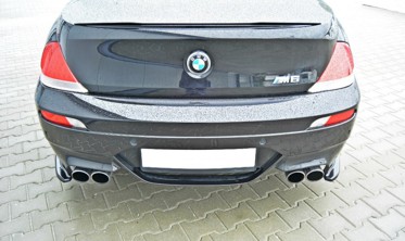 Бічні дифузори заднього бампера BMW M6 E63 фото