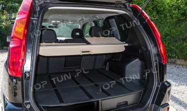 шторка-полка багажника Nissan X-Trail, бежевая фото