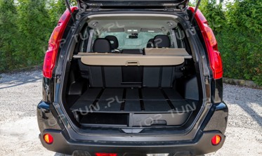 шторка-полка багажника Nissan X-Trail, бежевая фото