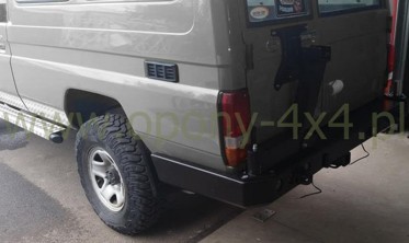 Силовой задний бампер Toyota Land Cruiser HZJ 78 (2007-...) фото