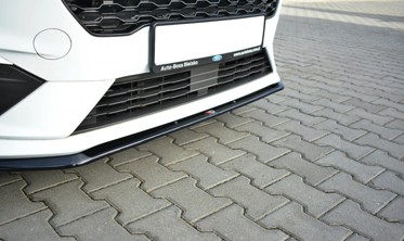Накладка переднього бампера Ford Fiesta Mk8 ST/ST-Line вар.3 фото