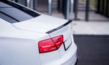 Спойлер багажника Audi A8 D4 дорестайл фото