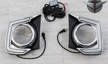 LED комплект денних ходових вогнів Mitsubishi L200 фото