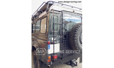 Лестница на крышу Land Rover Defender фото
