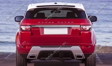 Листва (накладка) на крышку багажника Range Rover Evoque фото