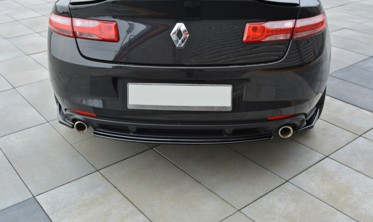 Бічні дифузори заднього бампера Renault Laguna mk 3 фото