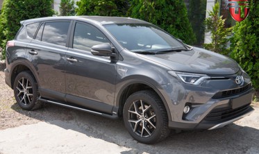 пороги (подножки боковые) Toyota RAV4  фото