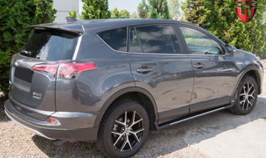 пороги (подножки боковые) Toyota RAV4  фото