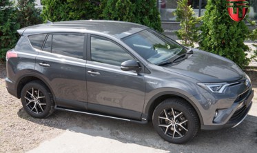 пороги (подножки боковые) Toyota RAV4  фото
