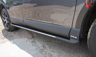 пороги (подножки боковые) Toyota RAV4  фото
