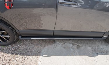 пороги (подножки боковые) Toyota RAV4  фото