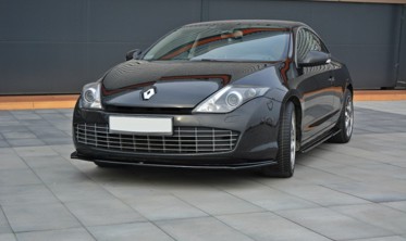 Тюнинговая наклдака на передний бампер Renault Laguna mk3 Купе фото