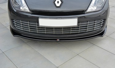 Тюнинговая наклдака на передний бампер Renault Laguna mk3 Купе фото