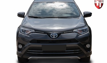 хром накладки на решітку радіатора Totota RAV4 фото