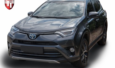 хром накладки на решітку радіатора Totota RAV4 фото