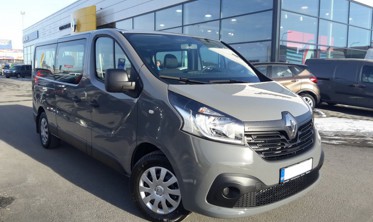 Захисна накладка на бампер із загином Renault Trafic III / Fiat Talento / Opel Vivaro II фото