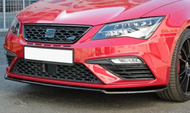 Диффузор переднего бампера Seat Leon Mk3 Cupra / FR FL (вер.2) фото