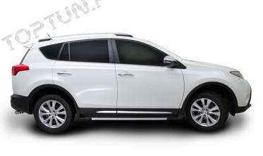 пороги (подножки боковые) Toyota Rav4 OEM фото