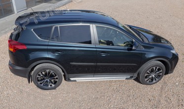 пороги (подножки боковые) Toyota Rav4 OEM фото
