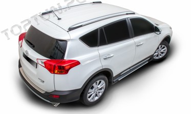 пороги (подножки боковые) Toyota Rav4 OEM фото