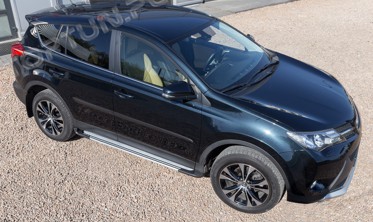 пороги (подножки боковые) Toyota Rav4 OEM фото