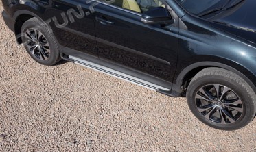 пороги (подножки боковые) Toyota Rav4 OEM фото