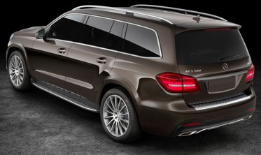 пороги (подножки боковые) Mercedes GL X166 фото