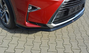 Тюнінгова накладка (юбка) під передній бампер Lexus RX Mk4 вер.1 фото