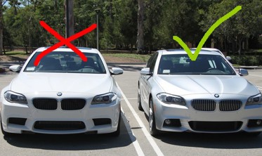 рамка протитуманки BMW F10 М-пакет ліва фото