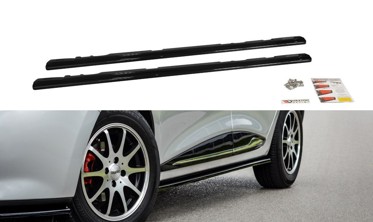 Тюнінгові накладки на пороги бічні Renault Clio Mk4 фото
